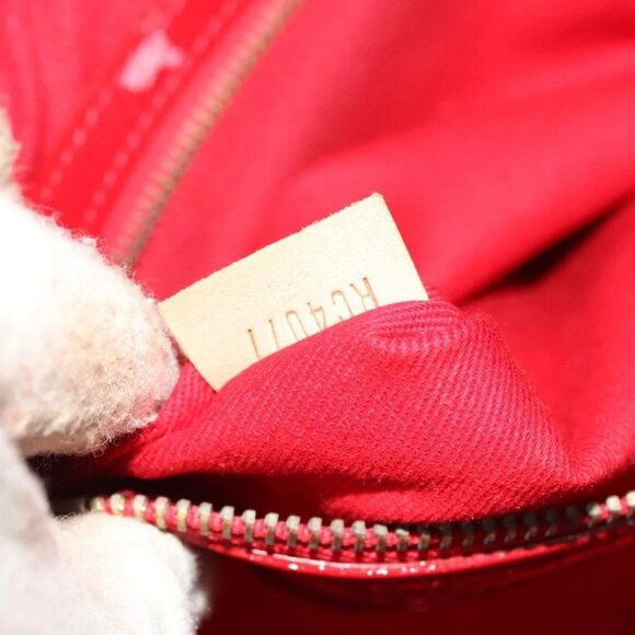 LOUIS VUITTON Monogram Ruby Sarina MM Tote Bag Red M95611 LV Auth 134713 - Picture 12 of 16